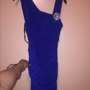 Navy blue dress